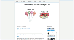 Desktop Screenshot of profdimond.org